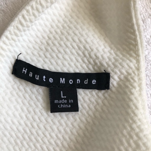 Haute Monde V-Neck Sleeveless Fit Flare Dress - Picture 6 of 11